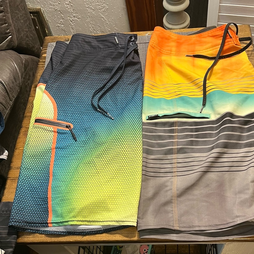 Men’s swim trunks pair for 5$